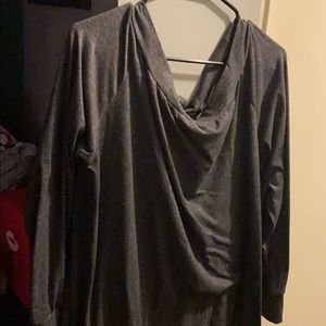 Size XL off the shoulder long sleeved shirt